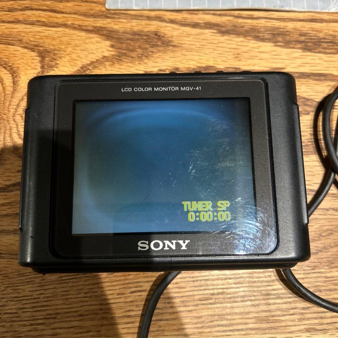 ジャンク品　SONY GV-U5 MGV-41 TGV-1 ビデオウォークマン