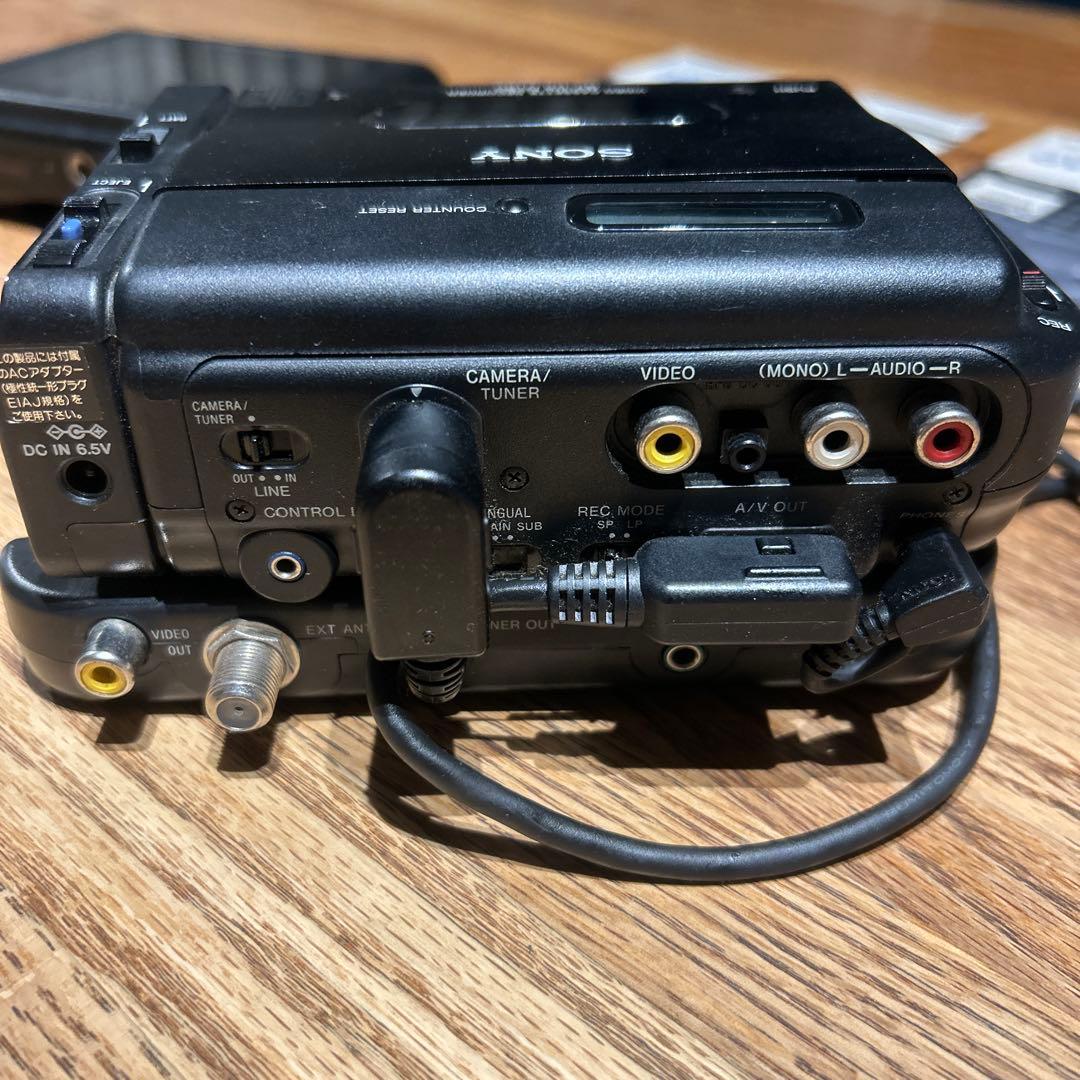 ジャンク品　SONY GV-U5 MGV-41 TGV-1 ビデオウォークマン