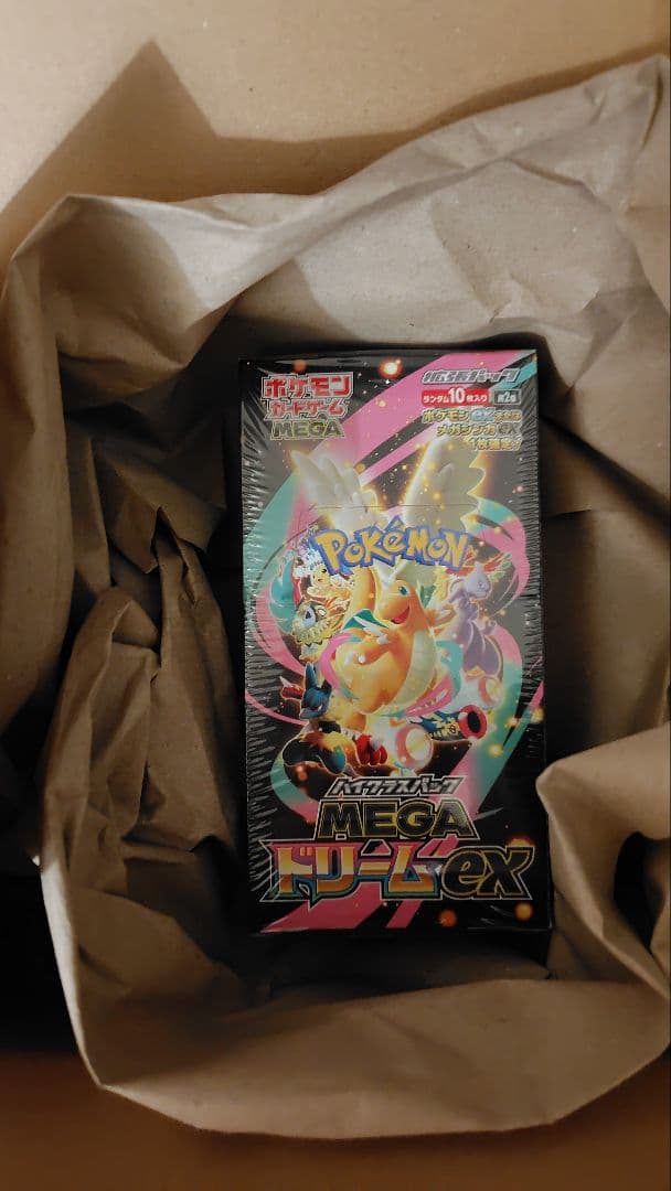 ポケモンカードゲーム MEGAドリームex 1box