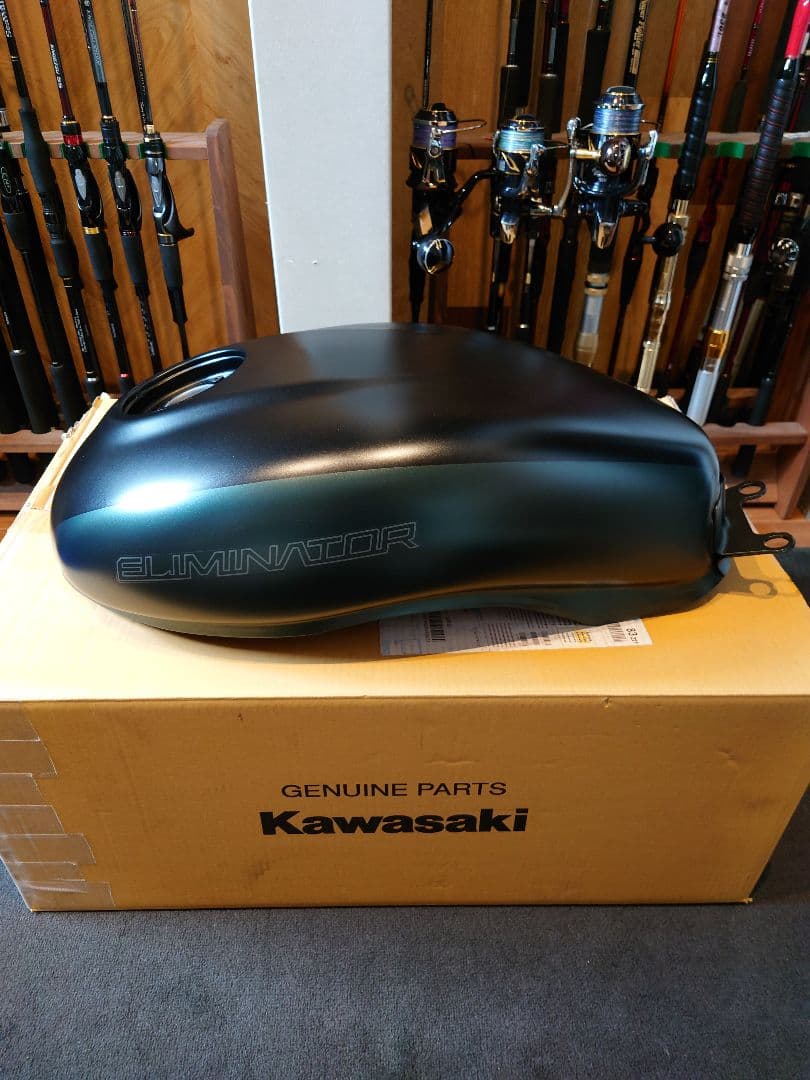 Kawasaki エリミネーター SE 400 タンク グリーン