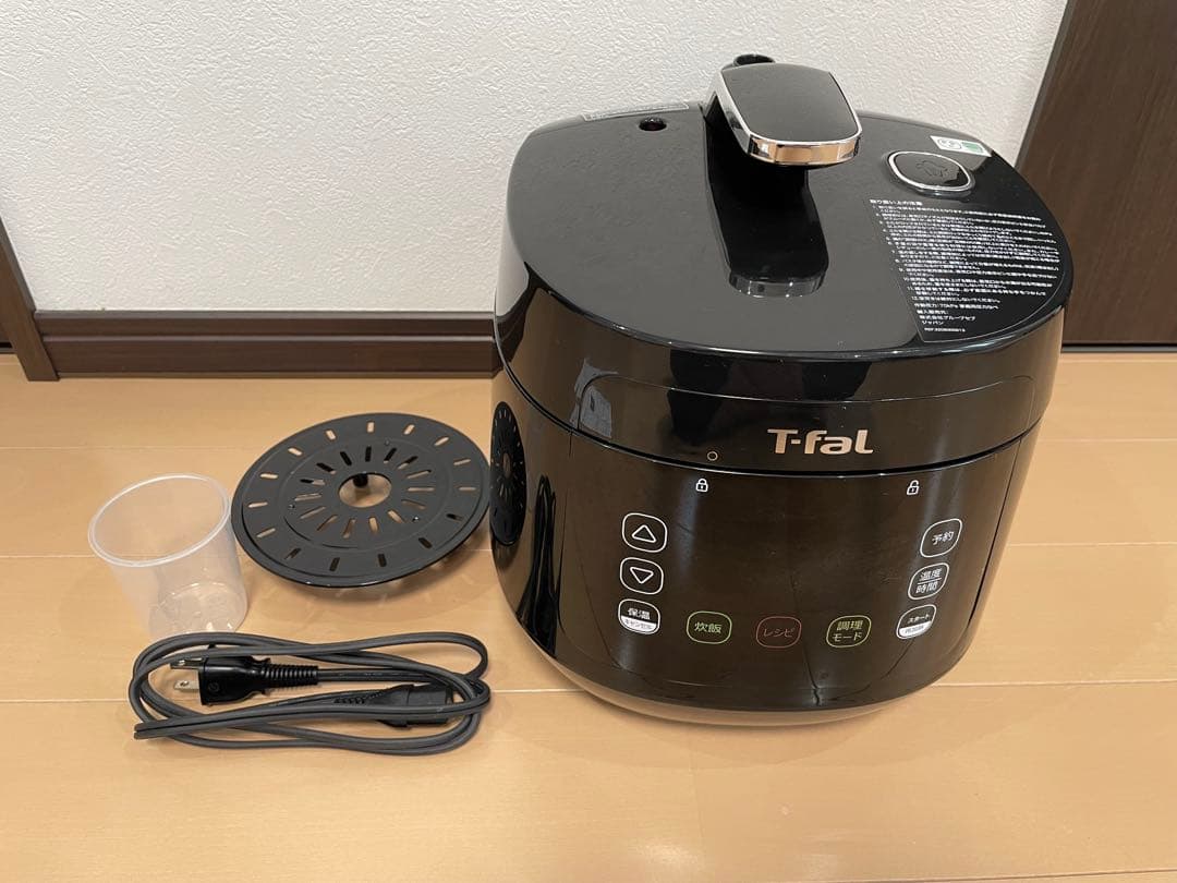 T-fal ラクラ・クッカー コンパクト電気圧力鍋