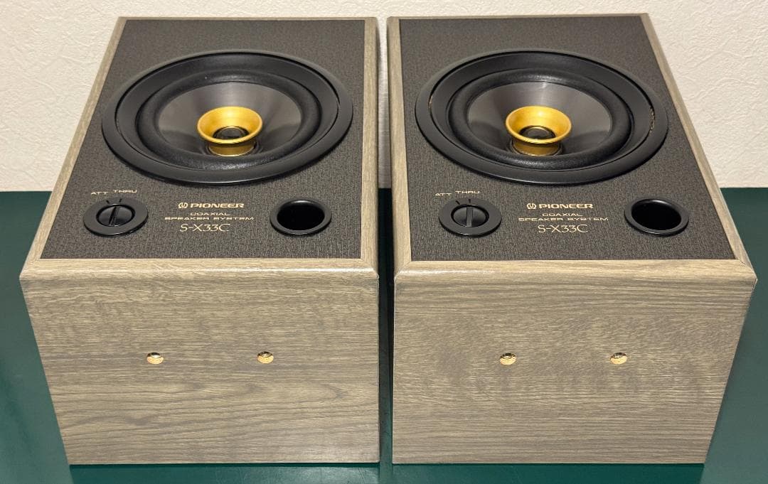 Pioneer S-X33C 同軸ユニットを採用したスピーカーシステム