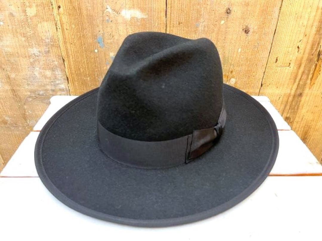 Stetson ステットソン ウールフェルトハット BK-60cm/日本製