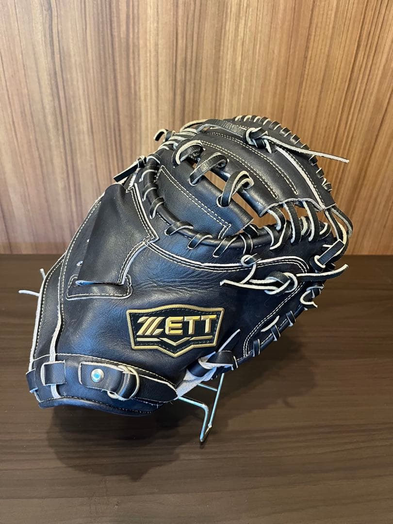 ロビーZETT 軟式キャッチャーミット　Dブルー