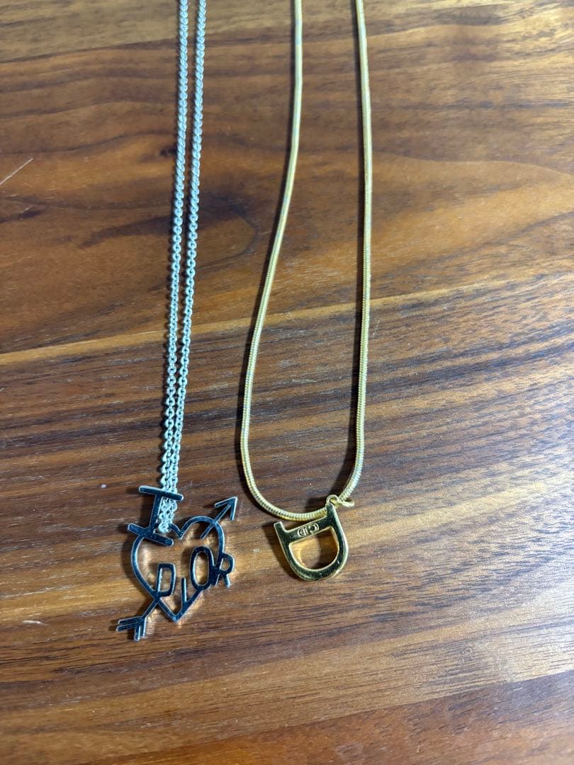 Dior ネックレス　2点