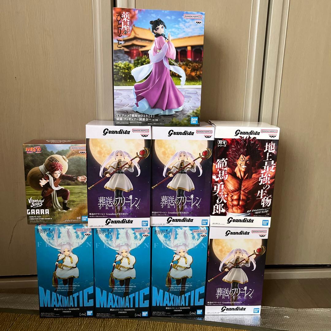 フィギュアまとめ売り9点