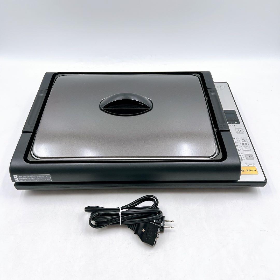 美品 パナソニック IHホットプレート KZ-HP1000 卓上IH鍋焼肉 蓋付