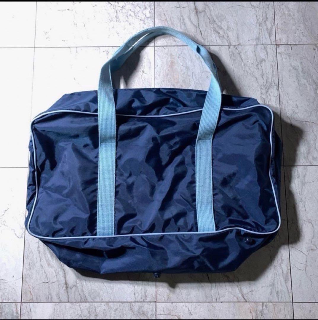 80s adidas ヴィンテージ スクールバッグ ボストンバッグ