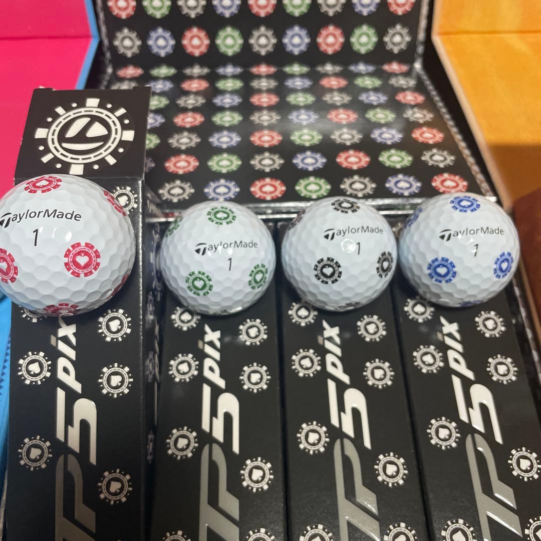 TaylorMade TP5 TP5x pix限定品ゴルフボール 全100球