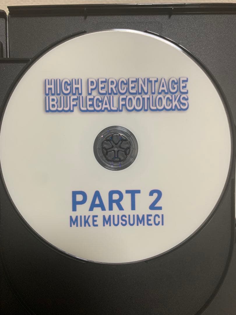 マイキームスメシ　フットロック　柔術　DVD MIKEY MUSUMECI