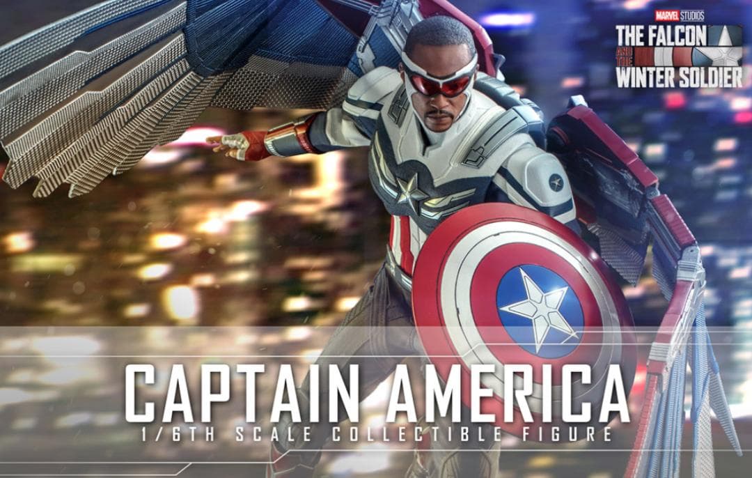 ホットトイズ　キャプテンアメリカ　ファルコン＆ウィンター・ソルジャー
