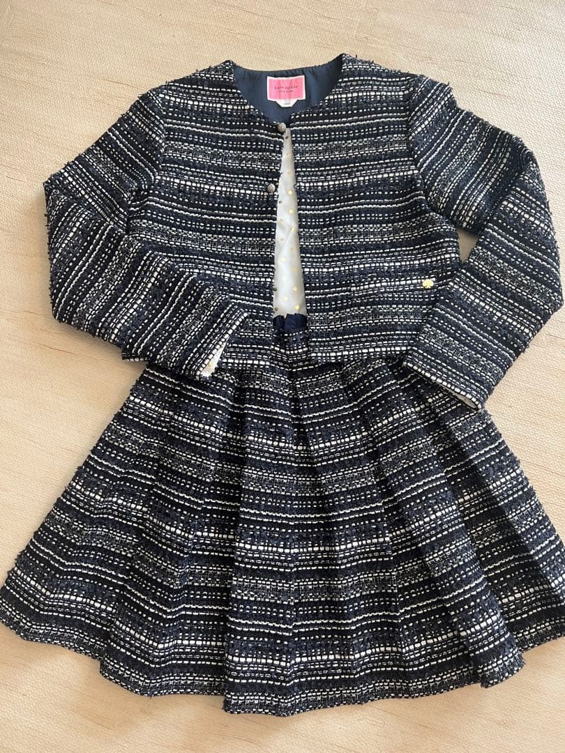 kate spade newyork ツイードセット160