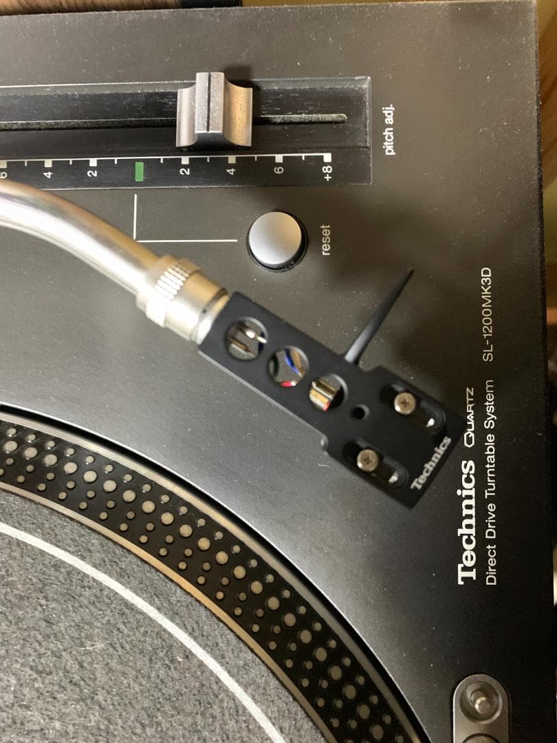 Technics SL-1200MK3D ターンテーブル 針、カバー付