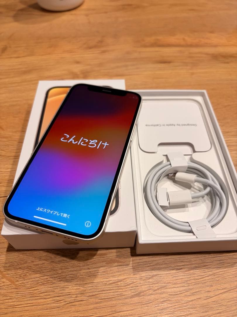 (ひろとん)12miniホワイト 本体 128G+12miniブルー