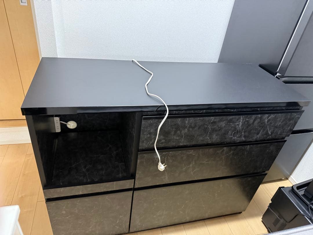ブラックキッチンカウンターti.sonwei専用