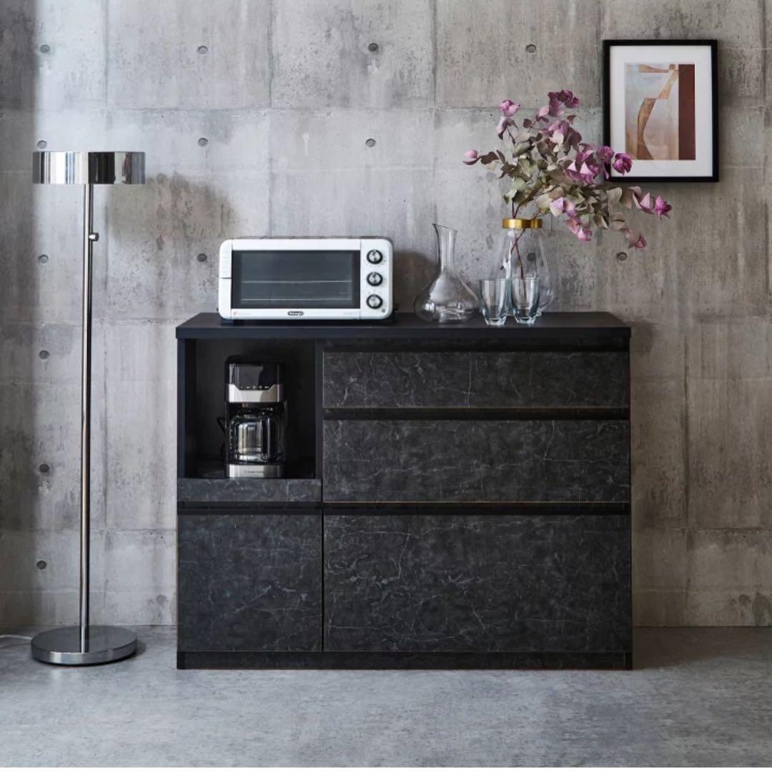 ブラックキッチンカウンターti.sonwei専用