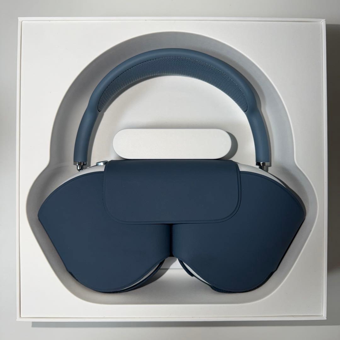 【美品・純正】AirPods Max USB-C ブルー