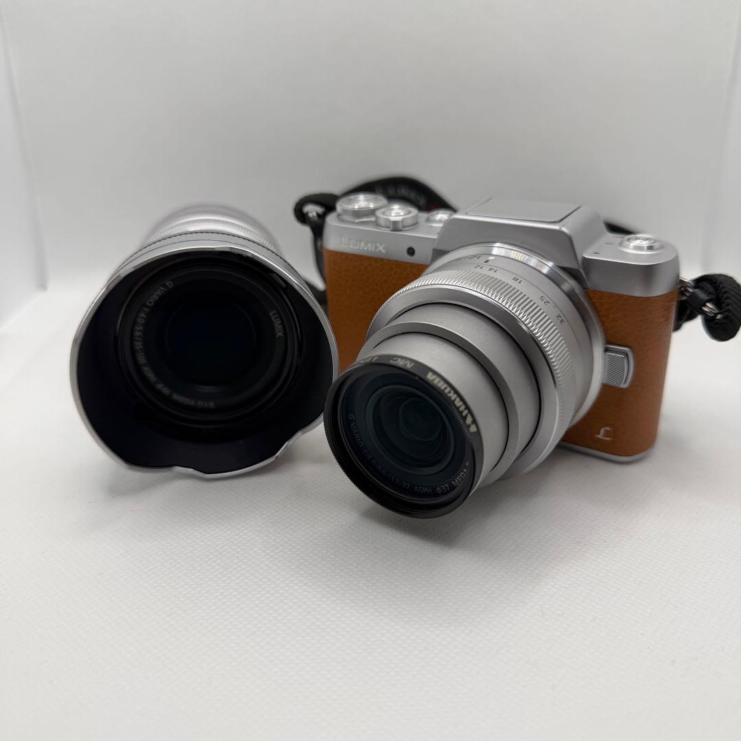 LUMIX ミラーレス一眼カメラ 25-100mmレンズ付き DMC-GF7