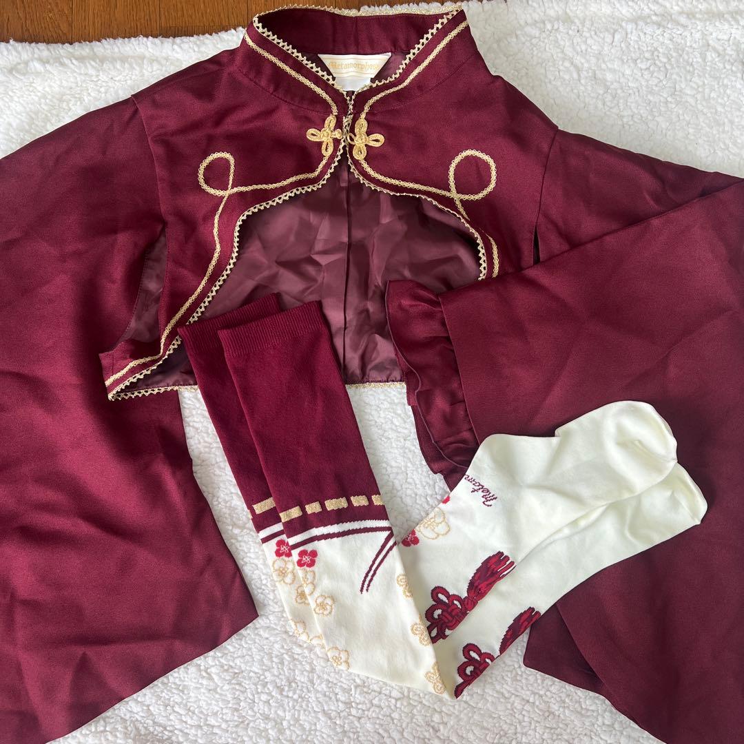 そ*め様 メタモ　メタモルフォーゼ　和柄　ボレロ　ソックス　セット