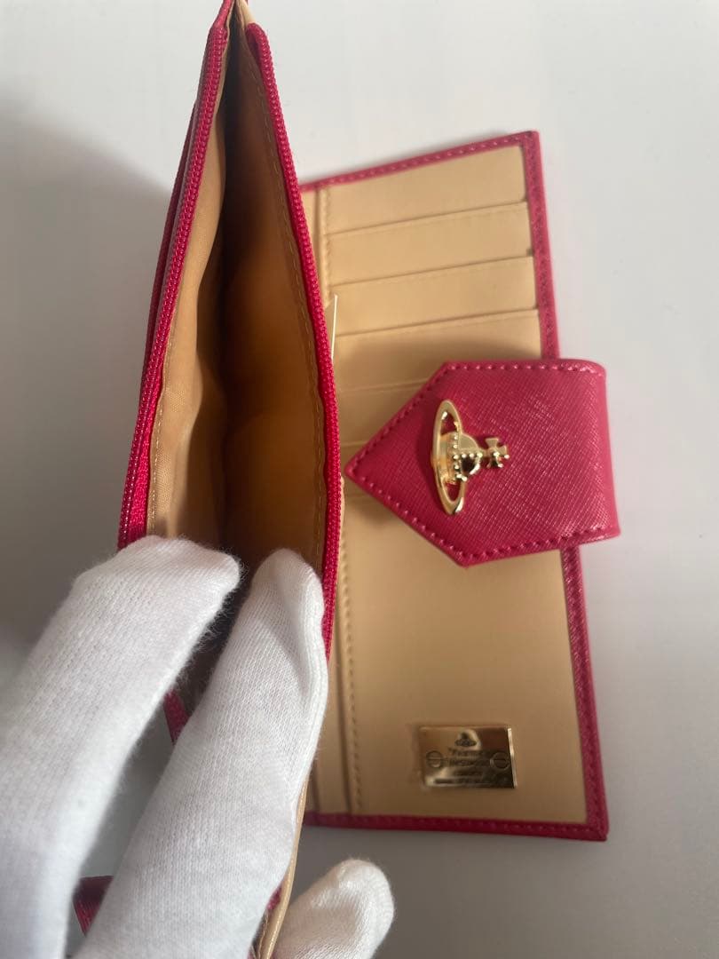 冬*⛄様 【箱付未使用】Vivienne Westwood ピンク長財布
