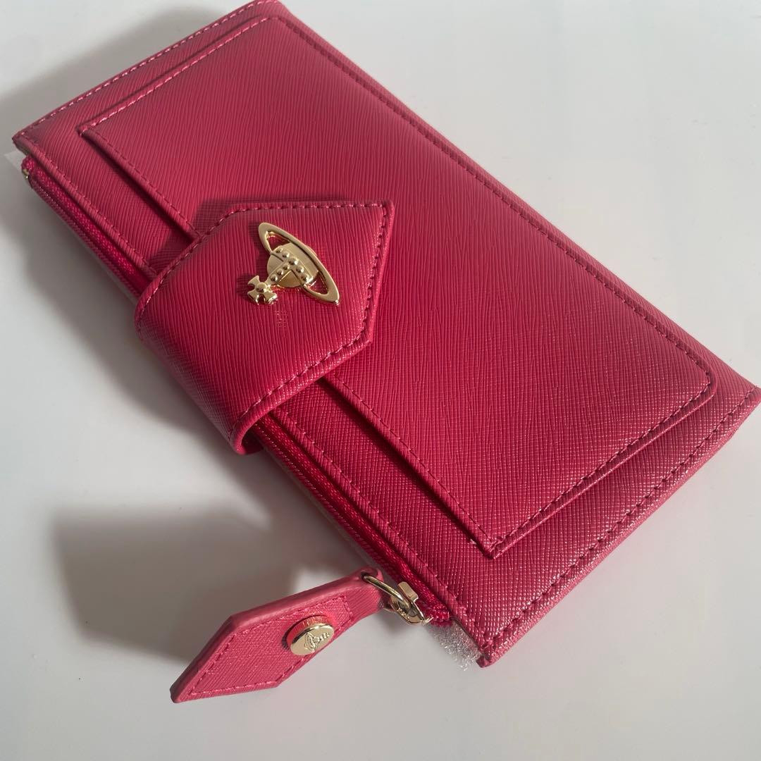 冬*⛄様 【箱付未使用】Vivienne Westwood ピンク長財布