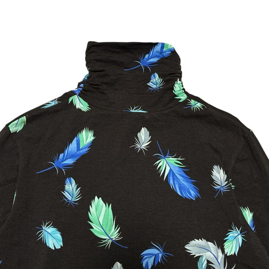 美品✨LEONARD SPORT レオナール トップス タートル 茶色 40