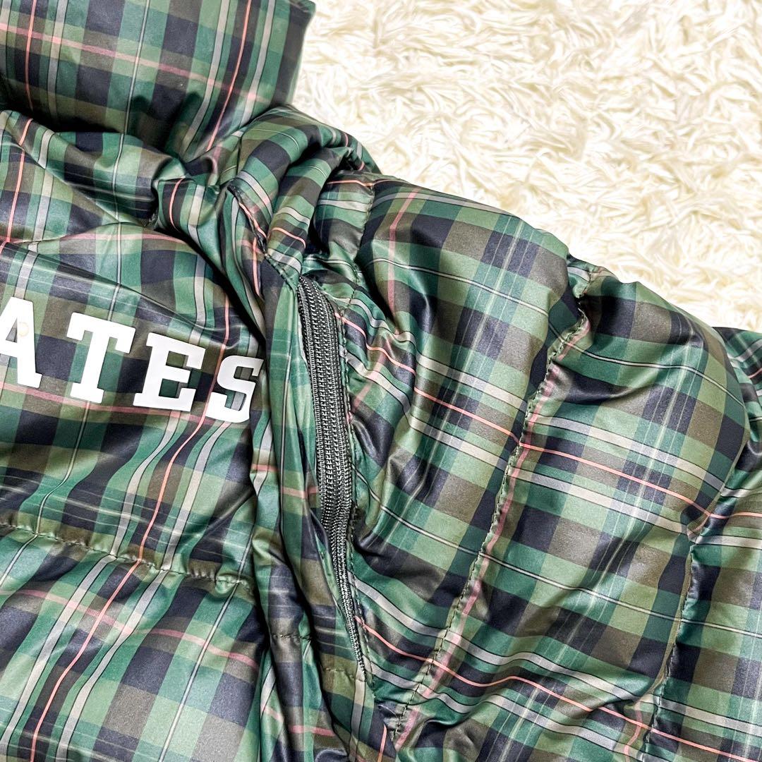 PEARLY GATES ダウンジャケット リバーシブル4way チェック柄