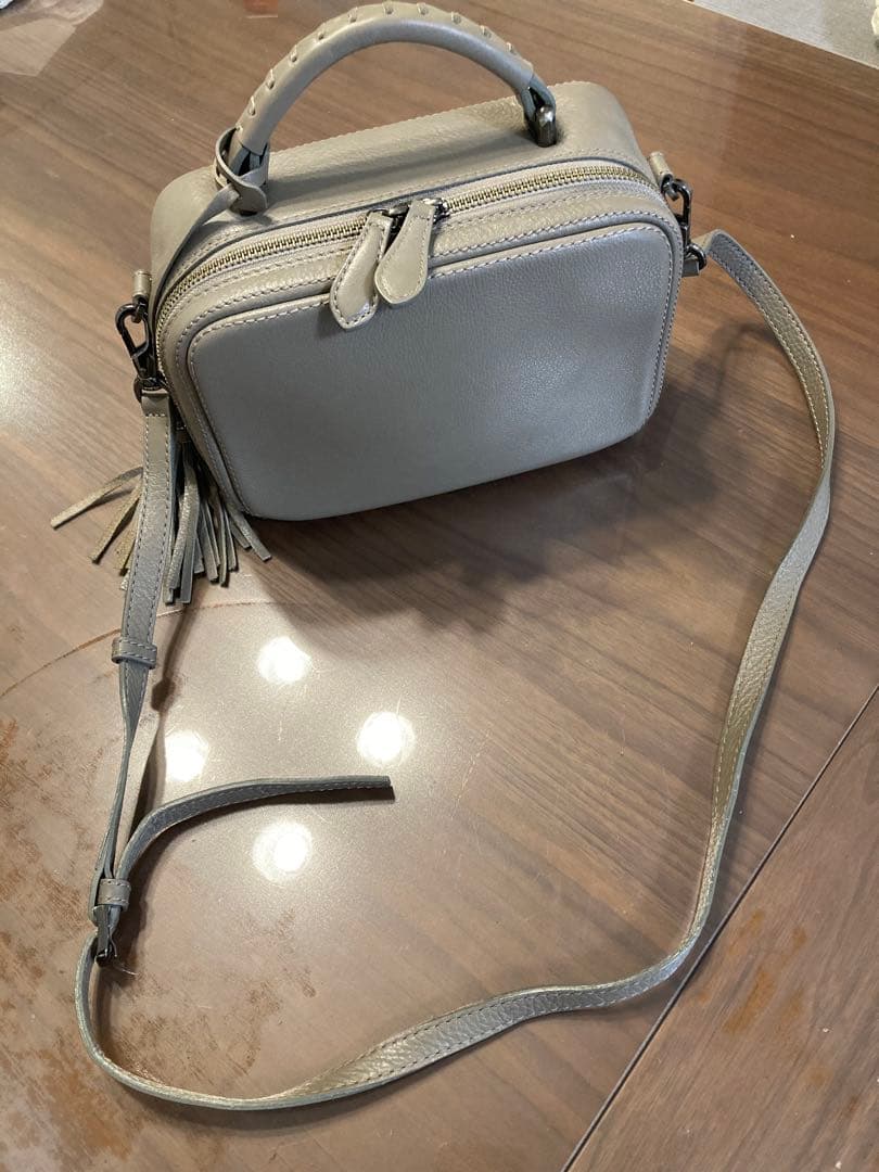 【土屋鞄】【内側破れあり】クラルテスウィングミニショルダー