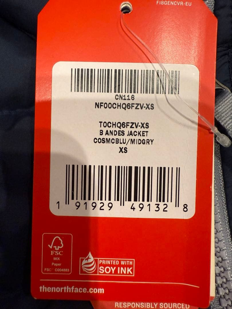 新品THE NORTH FACEザ・ノースフェイス キッズ　ダウンジャケット