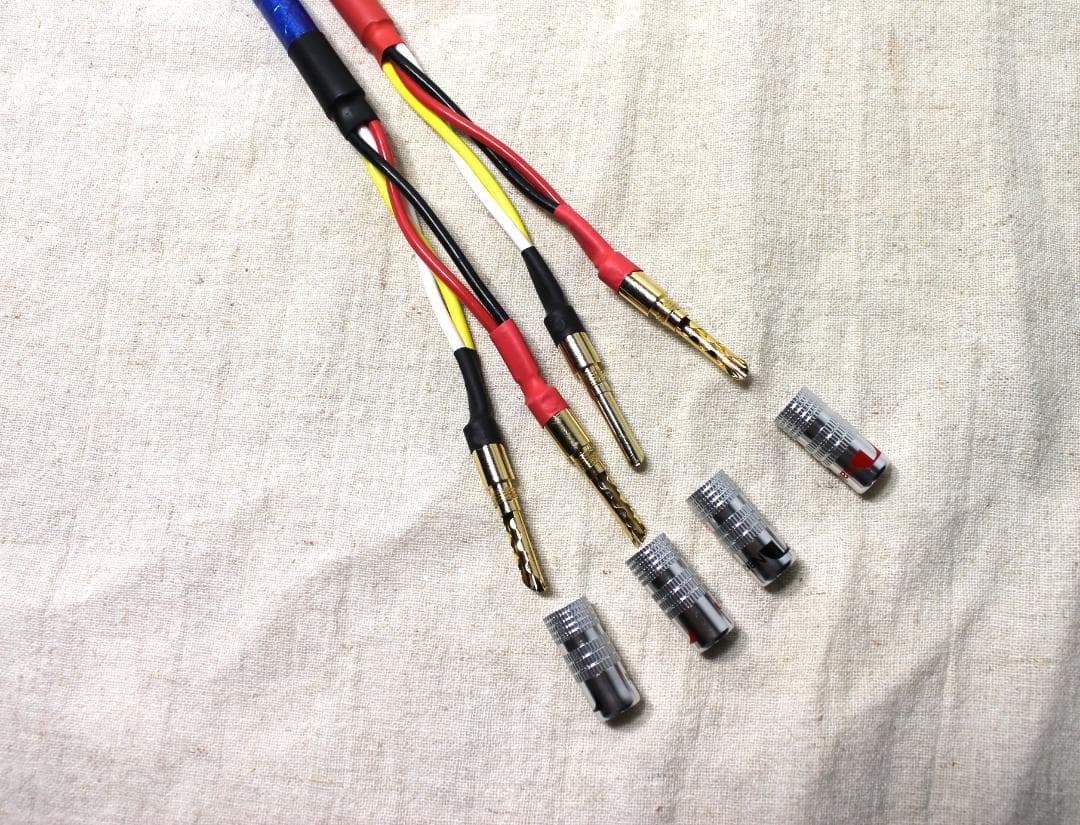 5500αゾノトーンZONOTONEスピーカーケーブル　63cm 2本