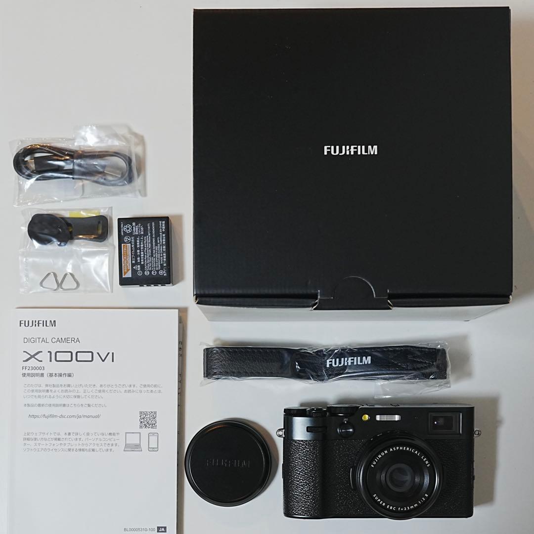週末値下げ！！【美品】FUJIFILM X100VI コンパクトデジタルカメラ