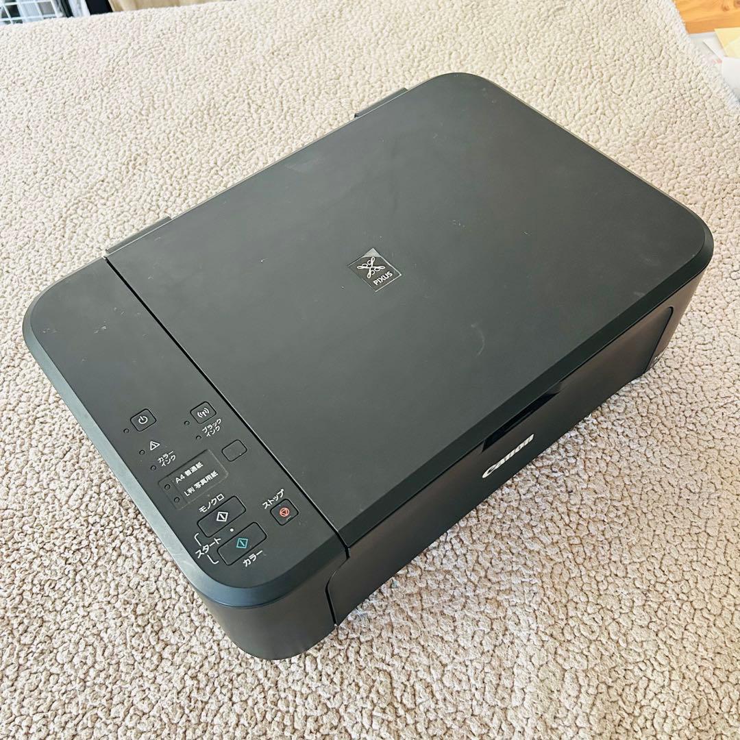 Canon インクジェットプリンター　PIXUS MG3530 黒　電源OK