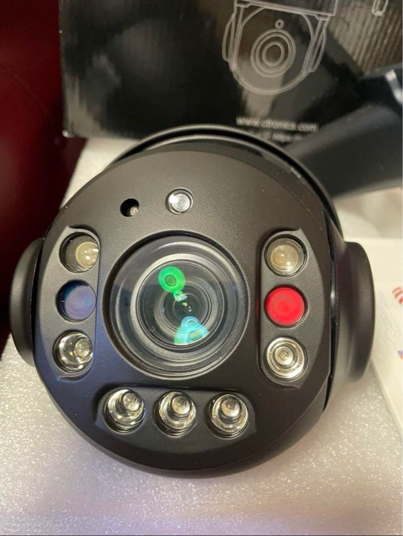 Ctronics 防犯カメラ 500万画素 30倍光学ズーム監視wifi音声通話