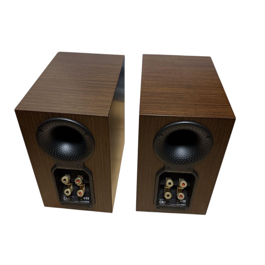 【訳あり美品】B&W CM1 スピーカーペア ローズナット（ツイーター凹みあり）