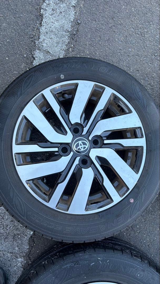 ルーミー　純正ホイール　14インチ　夏タイヤバリ溝　165 65 14