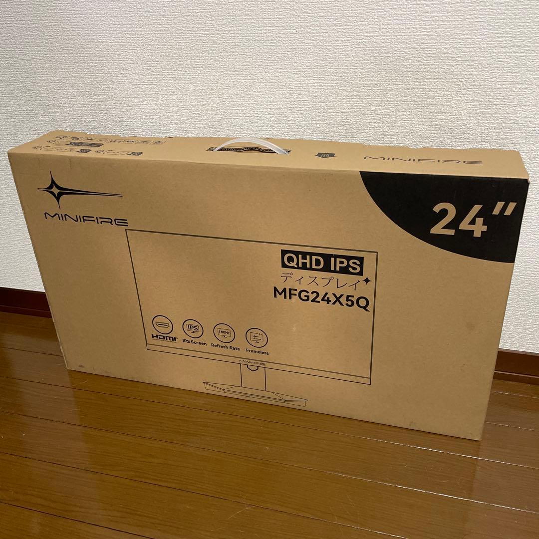 MINIFIRE 24インチ QHD IPSディスプレイ MFG24X5Q 本体