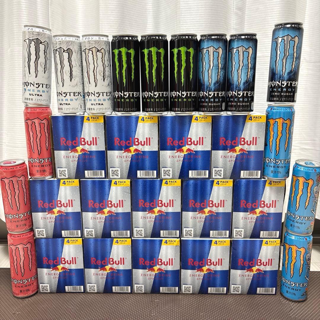 モンスター レッドブル エナジードリンク まとめ売り