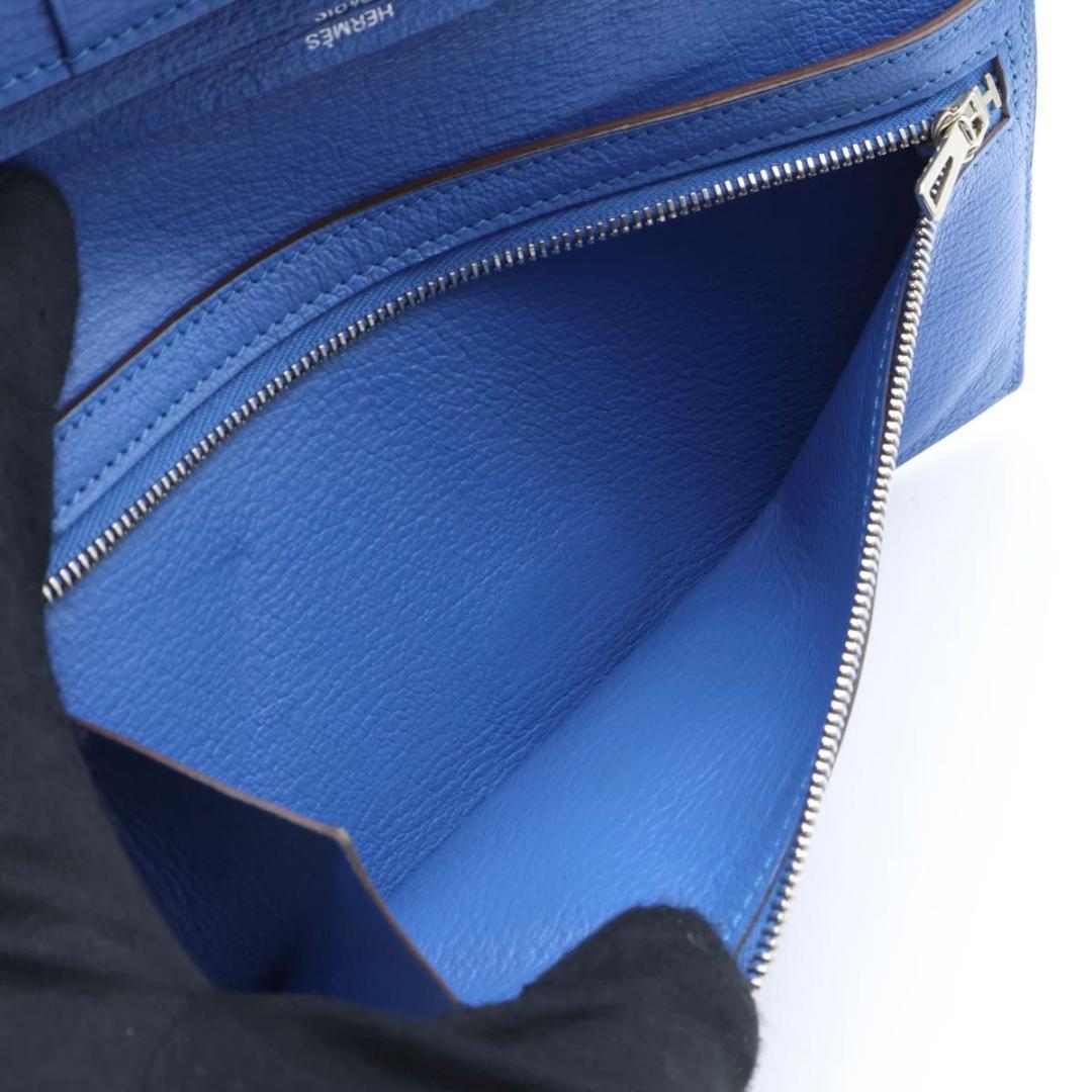 鑑定書付き【超極美品】HERMES ベアンスフレ　長財布　オーストリッチ