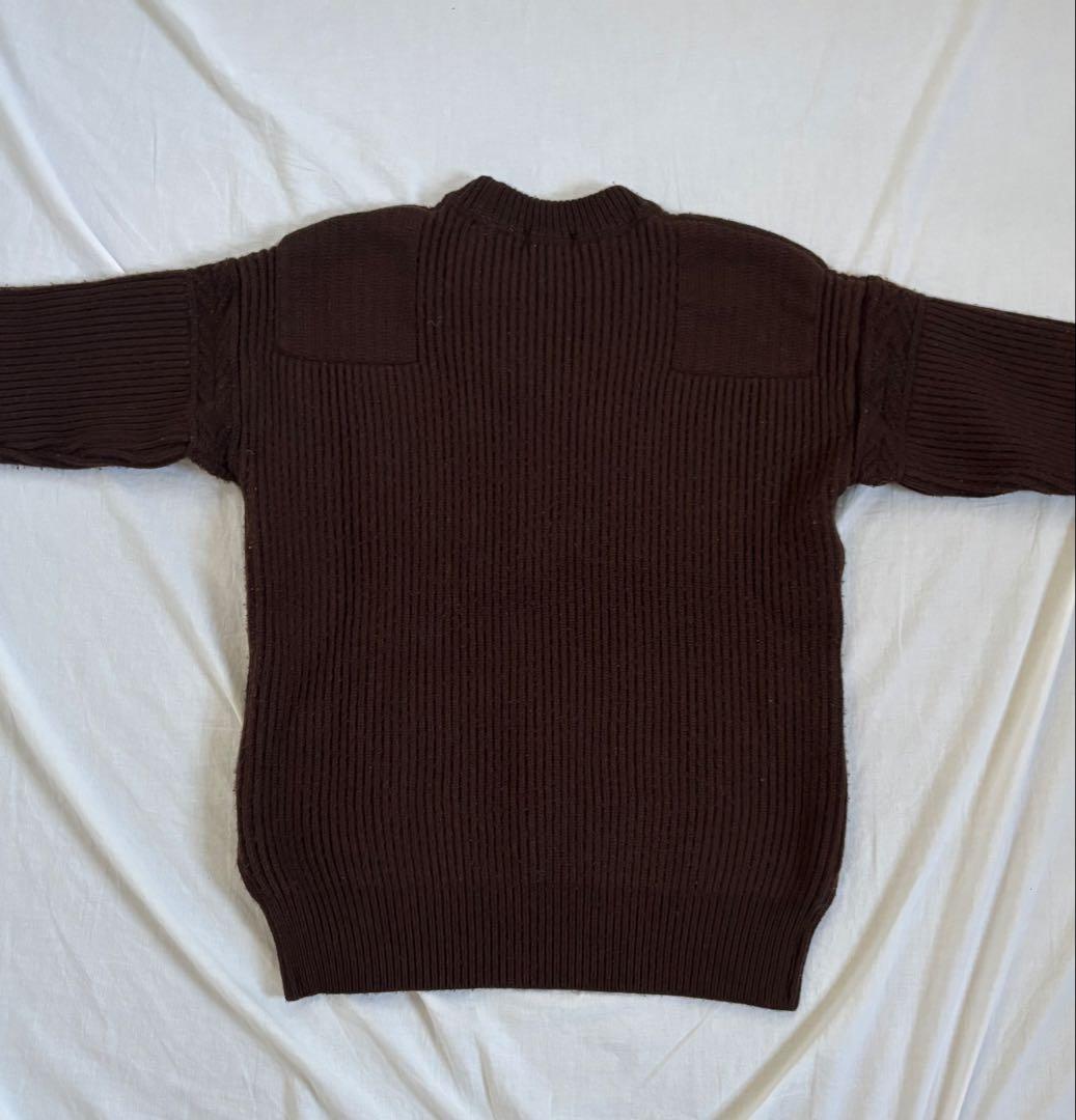 YASHIKI ヤシキ 霜柱 ニット セーター ダークブラウン