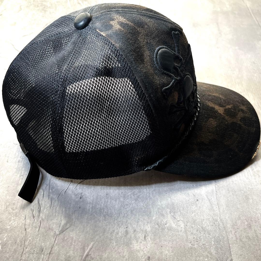 00s Roen leather skull cap archive ギャル男