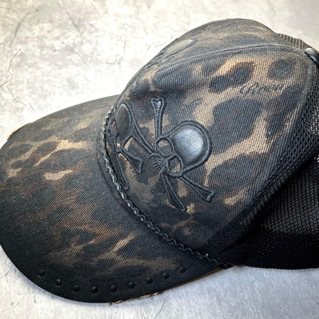 00s Roen leather skull cap archive ギャル男