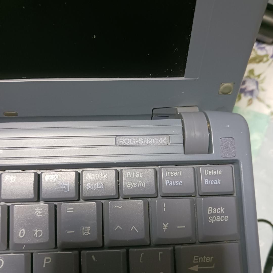【難あり】ノートPC　SONY VAIO PCG-SR9C/K No.1154
