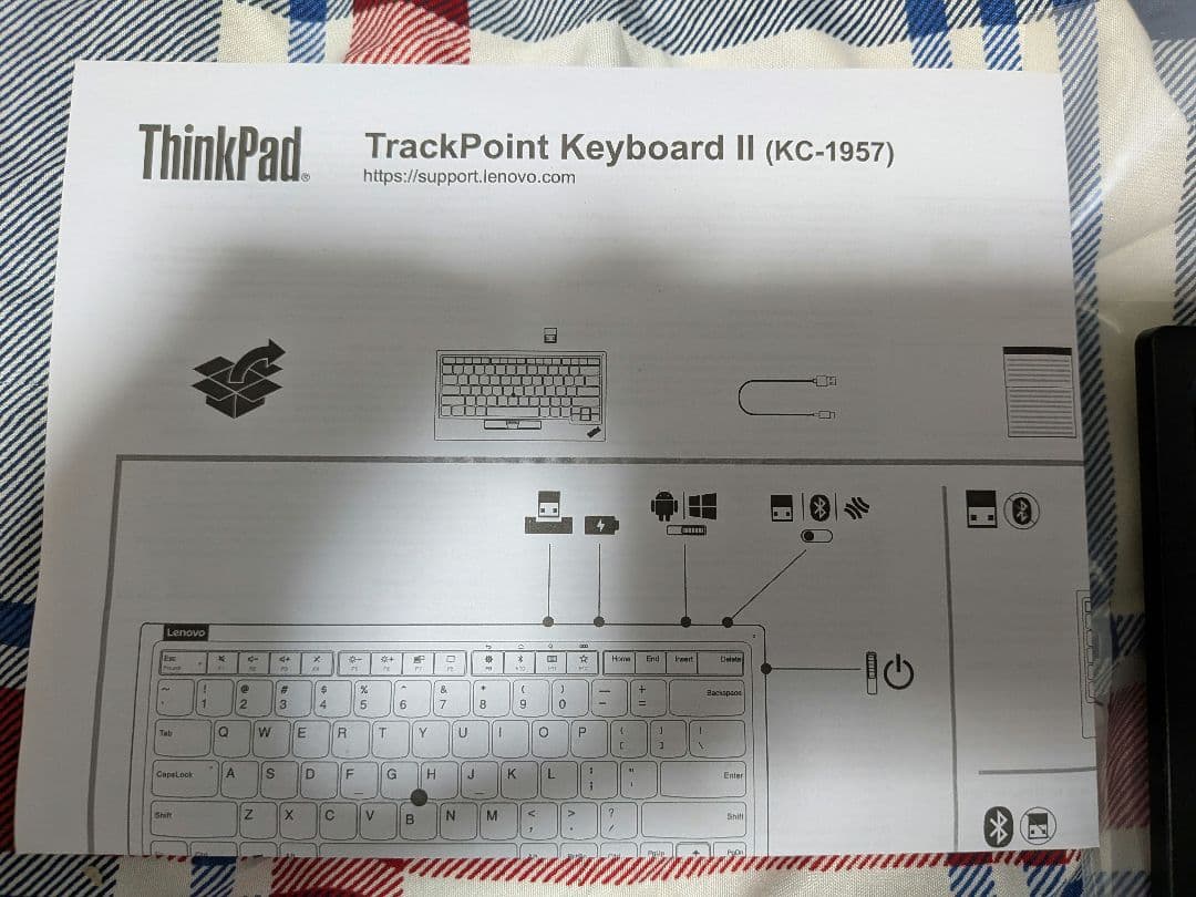 キーボード Lenovo ThinkPad TrackPoint Keyboard II