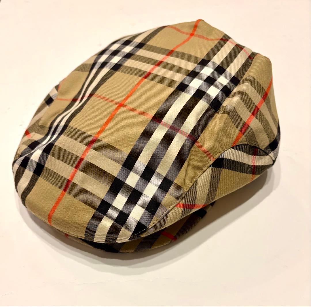 新品タグ付☆バーバリー　キャスケット　ハンチング　キャップ　チェック　帽子 美品