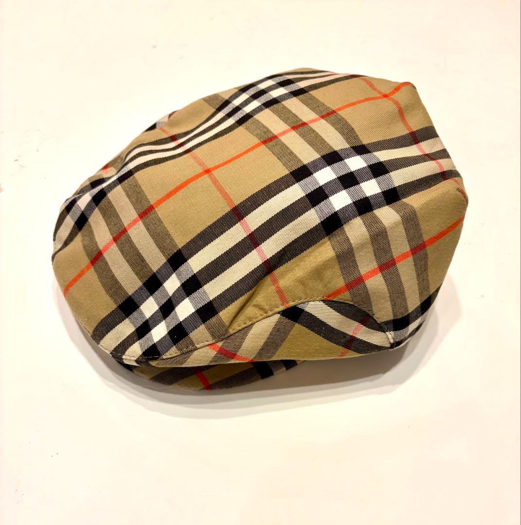新品タグ付☆バーバリー　キャスケット　ハンチング　キャップ　チェック　帽子 美品