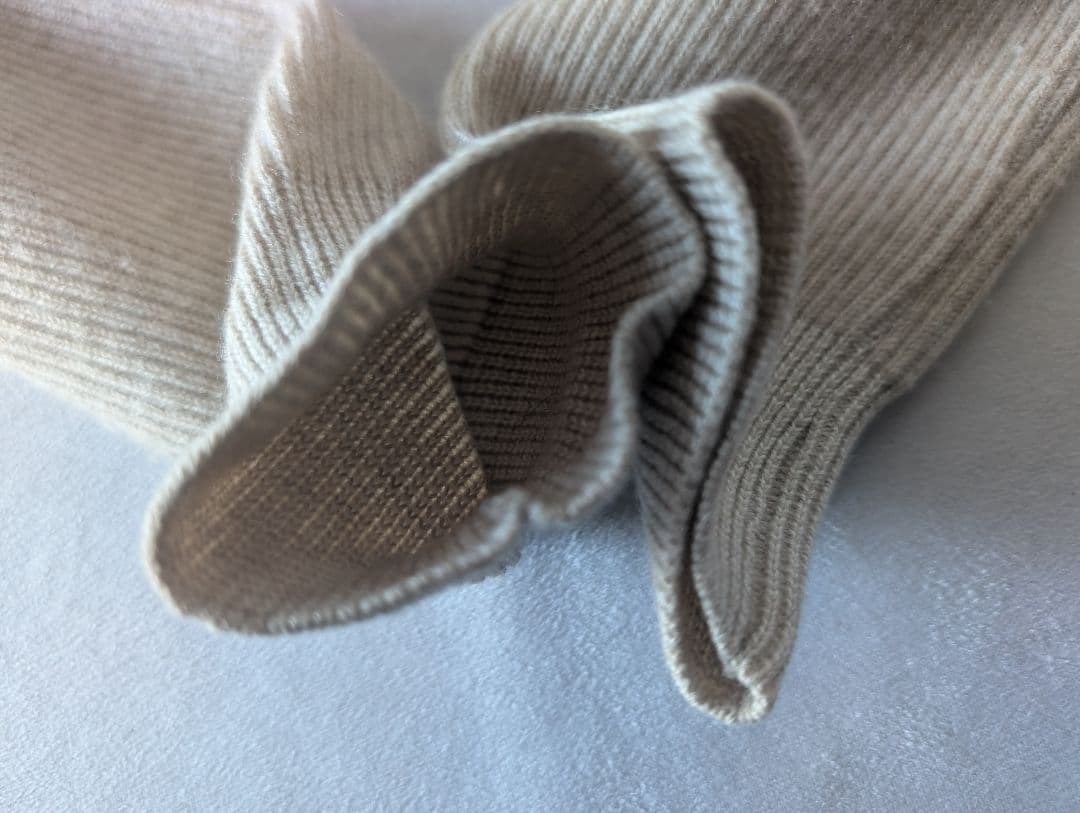 ブルネロクチネリ　イングリッシュリブカシミヤニット　XXS