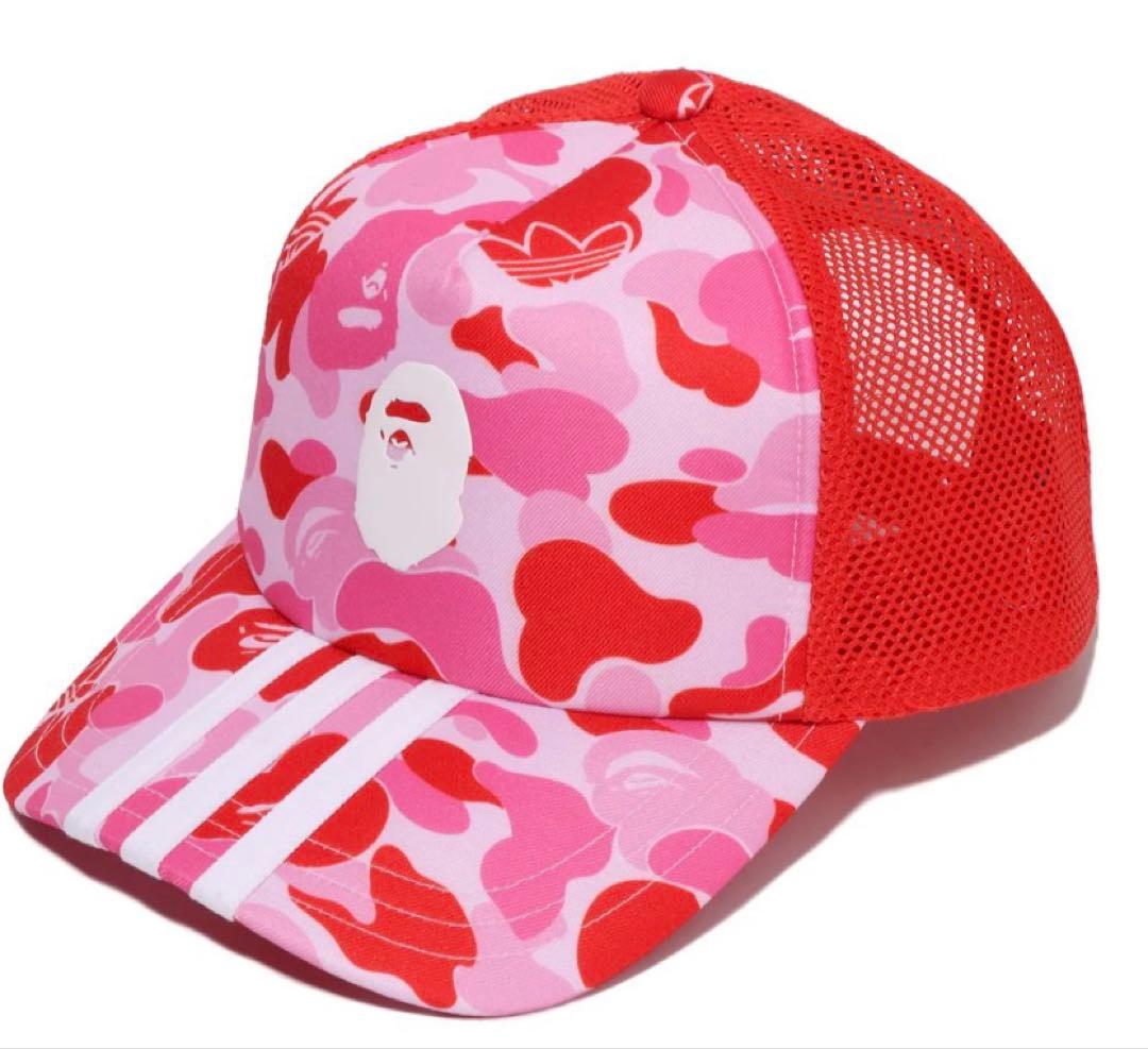 BAPE ADIDAS CAMO MESH CAP ape キャップ