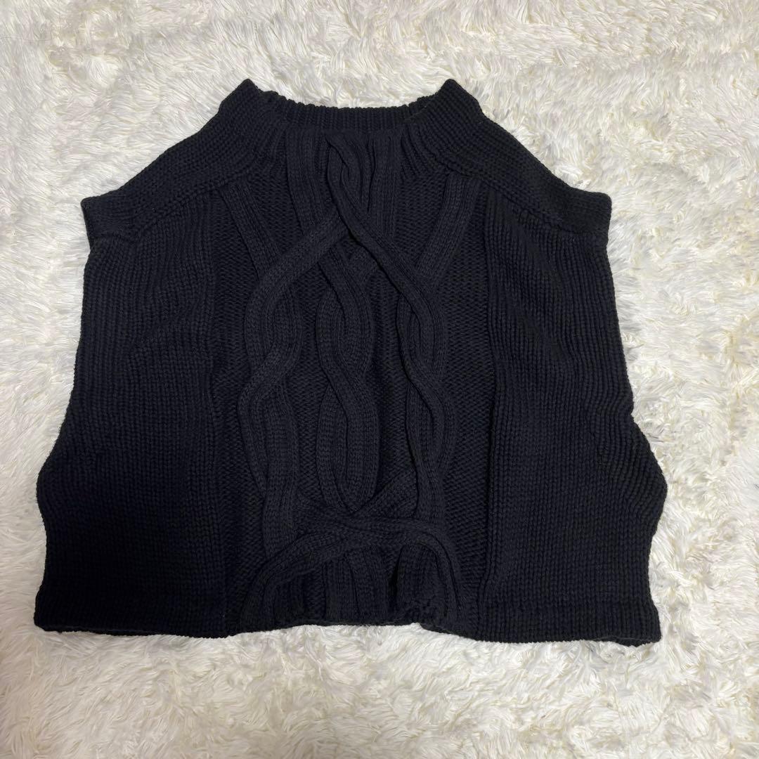 美品 maison de Dolce. chaleurvest black
