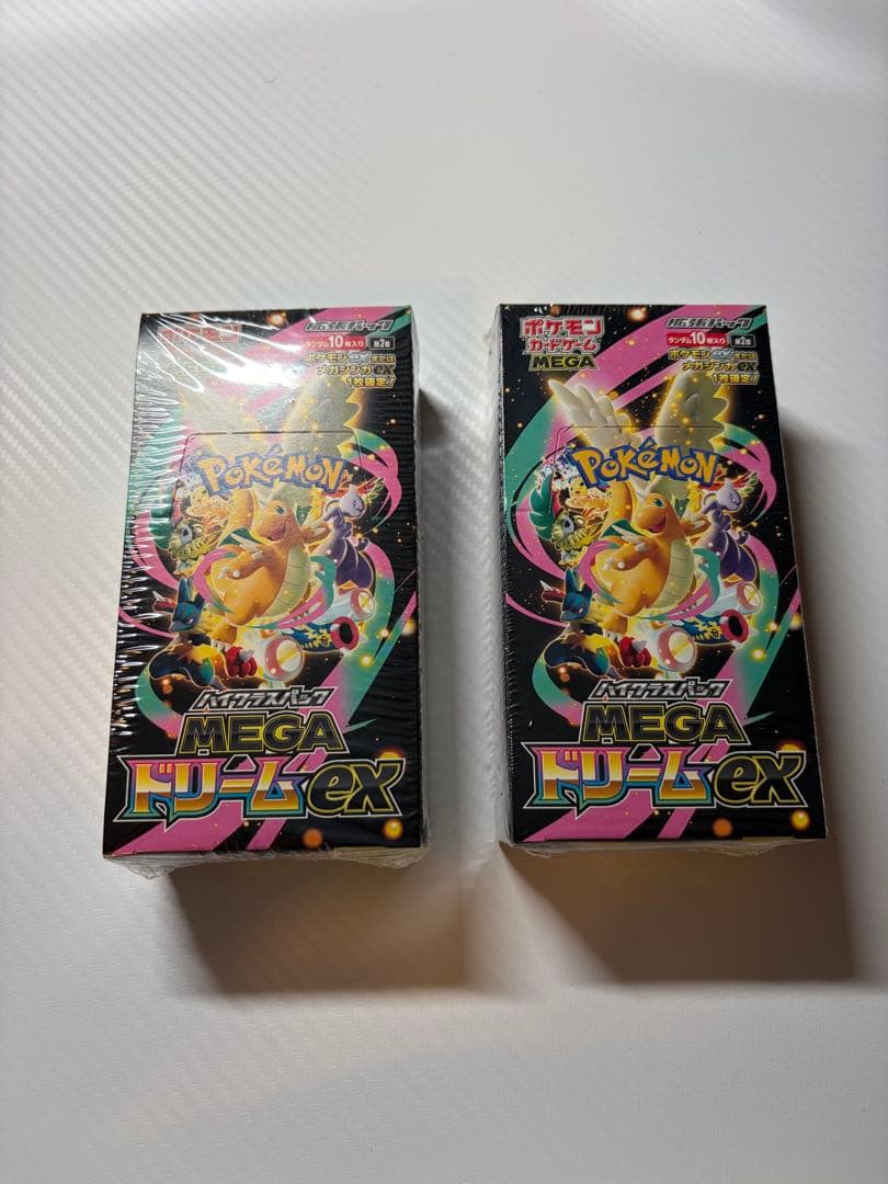 再*可様 未開封　MEGAドリームex box シュリンク付き　2箱
