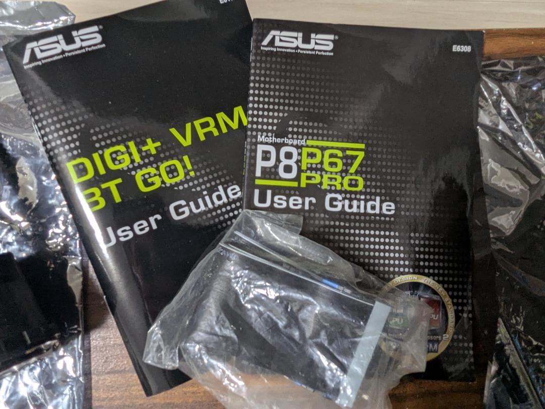 i5-2500K・P8P67-PRO・16GB DDR3・H50 セット